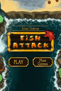 Tower defense : Fish attack Screen Shot 4