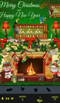 Hidden Object Santa & Friends Screen Shot 1