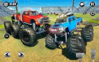 6x6 Monster Truck Yıkım Derbi: Dublör Araba Yarışı Screen Shot 5