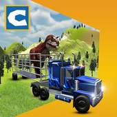 Angry Dino Zoo Transport 3D