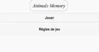 Animals Memo game Screen Shot 0