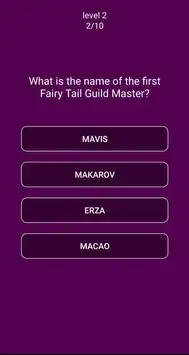 Quiz for Fairy Tail Screen Shot 3