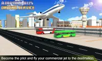 Airport Bus Driving Service 3D Screen Shot 2