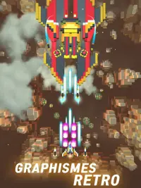 Sky Wings: Pixel Fighter 3D Screen Shot 16