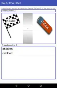 Help for 4 Pics 1 Word Screen Shot 2
