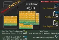 Hindi keyboard - English to Hindi Translation Screen Shot 0