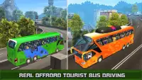 Tourist Coach Bus Highway Driving Screen Shot 6