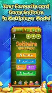 Solitaire Multiplayer Free Online Card Game. Screen Shot 0