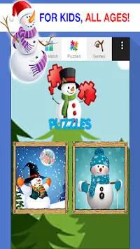 snowman games for kids: free Screen Shot 1