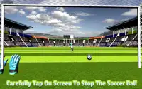 本物のサッカーゴールキーパーの3D Screen Shot 2
