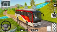 Real City Bus Parking Games 3D Screen Shot 1
