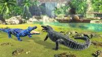 Crocodile Game Animal Sim Life Screen Shot 1