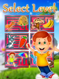 Children Maze : Educational Maze Game Screen Shot 1
