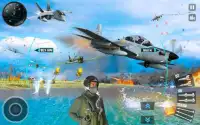 ジェット戦闘機の平面3D - 空の空の戦闘機Sim 2017 Screen Shot 0