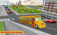Schule Bus Simulator 3d Fahrt Screen Shot 4