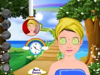 इंद्रधनुष चेहरे का मेकअप खेल Screen Shot 3