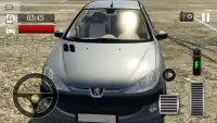 Car Parking Peugeot 206 Simulator Screen Shot 1