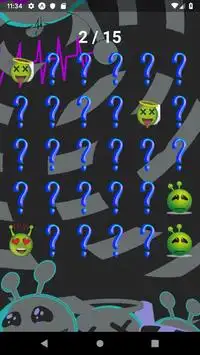Match Game: Alien Emoji Screen Shot 3