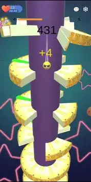 Helix Jump Tower Pineapple Screen Shot 0