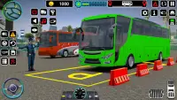 City Coach Bus Driving 3d Screen Shot 0