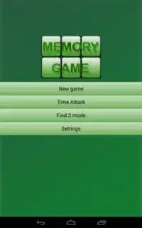 Memory game Screen Shot 4