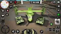 Army Tank Transport Truck Game Screen Shot 1