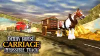 horse carriage sim impossible track & fast driving Screen Shot 11