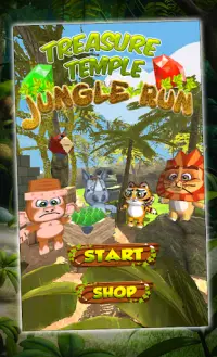 Treasure Temple Jungle Run Screen Shot 5