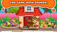 Peekaboo! Baby Smart Games for Kids! Learn animals Screen Shot 2