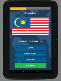 World Flags 'n Facts Quiz Screen Shot 7
