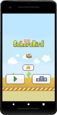 Sahara Bird - Tap to Fly Screen Shot 0