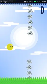 Super Flappy Ball Screen Shot 1