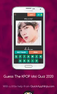 Denk dat de KPOP Idol Quiz 2020: BTS, NCT, SKZ etc Screen Shot 0
