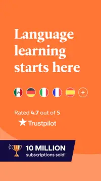 Babbel - Learn Languages - Spanish, French & More Screen Shot 0
