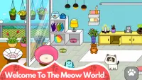 Jogos de Gato: Fofo Pet Cidade Screen Shot 0