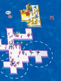War of Rafts: Crazy Sea Battle Screen Shot 14