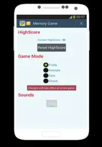 Memory Game Screen Shot 5