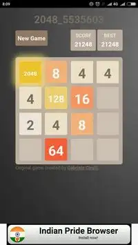 2048 Screen Shot 3