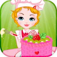 pastel de cocina - juegos de niñas