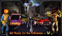 Halloween Party Bus Driver 3D Screen Shot 10