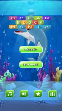 Ocean Block Puzzle Mania Game Screen Shot 0