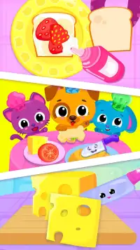 Cute & Tiny Sandwiches - Quick Lunch for Baby Pets Screen Shot 4