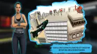 Ultimative Stadtrettung - fliegender Superheld Screen Shot 9