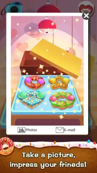 Сделать пончик:кулинарная игра Screen Shot 3