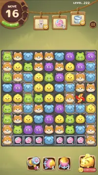 Candy Friends Forest : Match 3 Puzzle Screen Shot 7