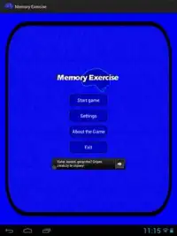 Memory Exercise Screen Shot 0