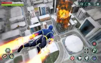 Light Speed Hero Rescue City : Flying Rope Hero 3d Screen Shot 8