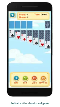 Solitaire - Un jeu de carte classique Screen Shot 0