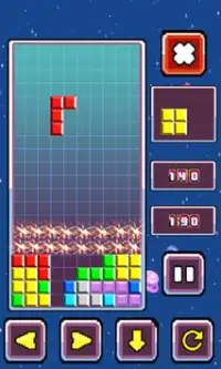 Classic tetris free Screen Shot 0