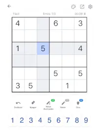 Sudoku jogos de quebra-cabeça Screen Shot 14